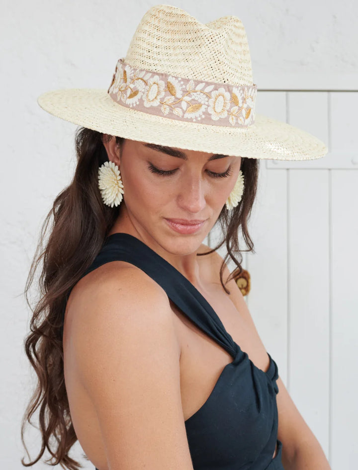 Straw Hat Embroidery - Rosalie - مستلزمات