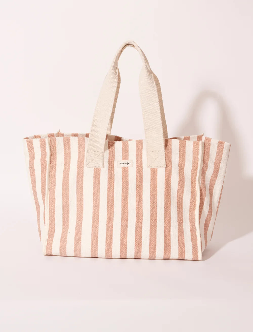 Large Striped Tote Bag - Nina - مستلزمات