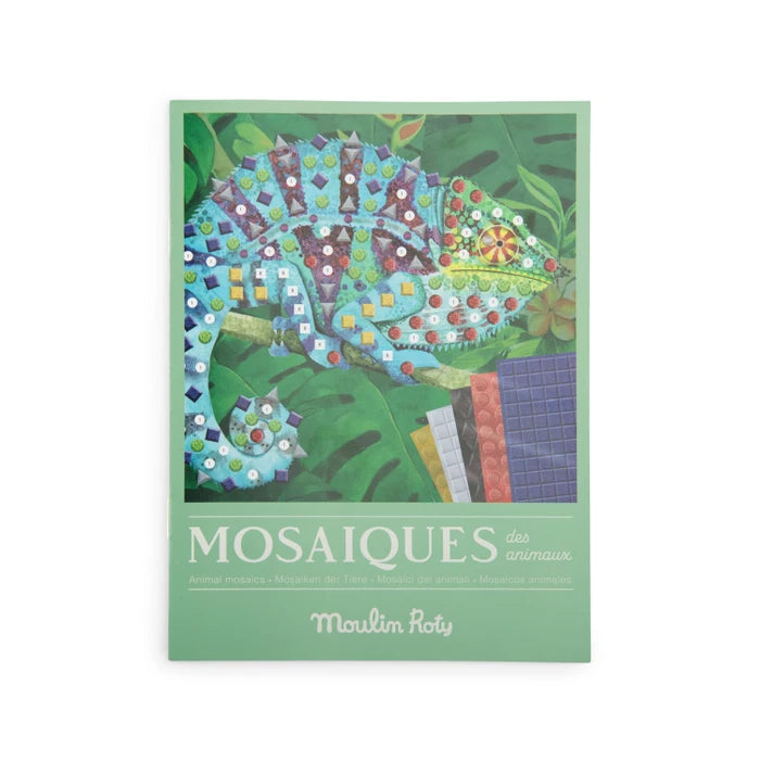 Tout Autour du Monde  Animal Mosaics Craft Kit - ألعاب الأطفال