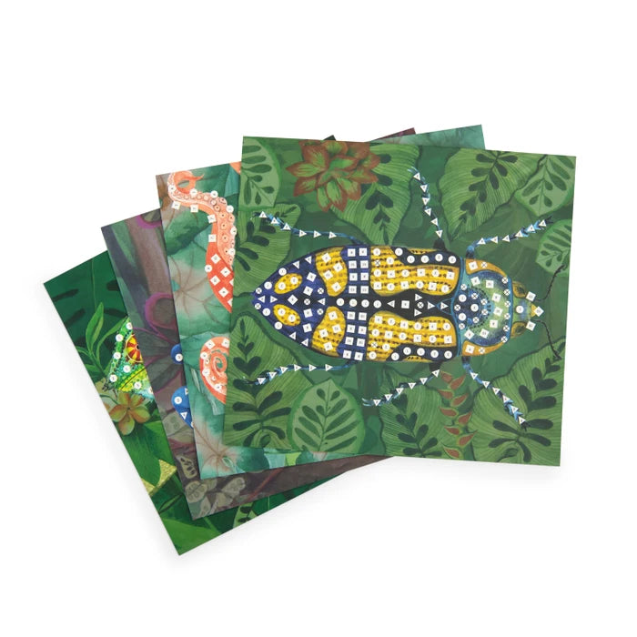 Tout Autour du Monde  Animal Mosaics Craft Kit - ألعاب الأطفال