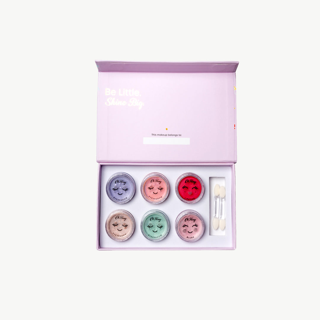 Sweet Treat makeup set for kids in pastel keepsake box