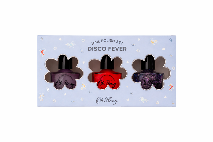 Nail Polish Set of 3 - Disco Fever - اكسسوارات التجميل
