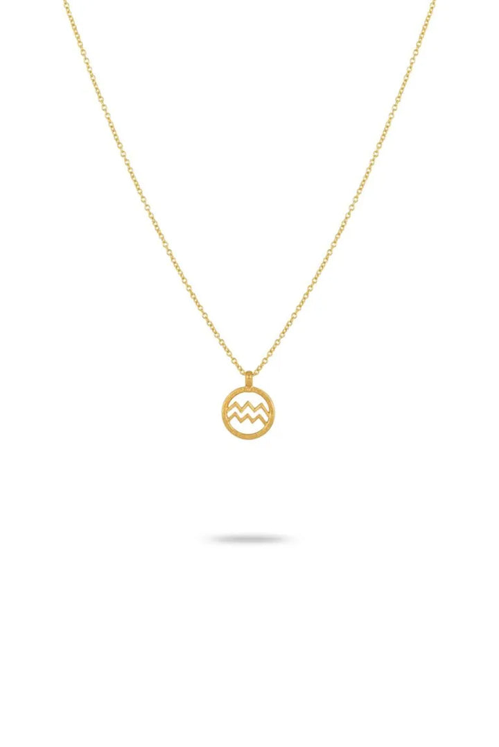 Necklace Zodiac - Gold Plated  إكسسوارات