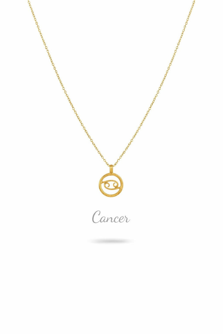 Necklace Zodiac - Gold Plated  إكسسوارات