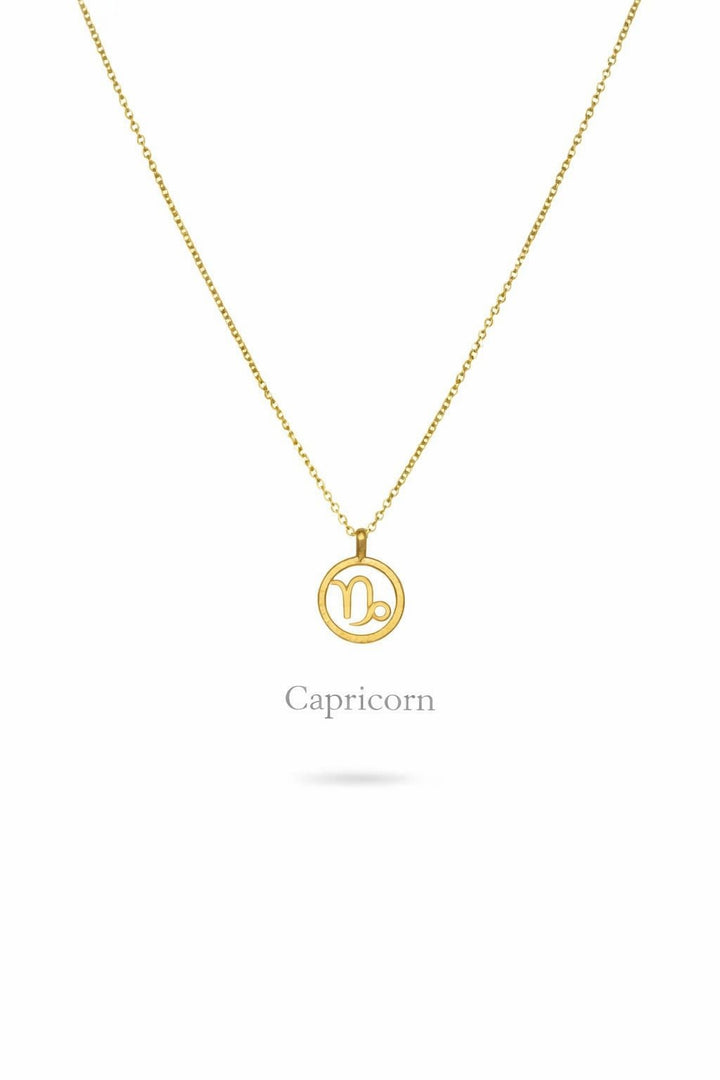 Necklace Zodiac - Gold Plated  إكسسوارات