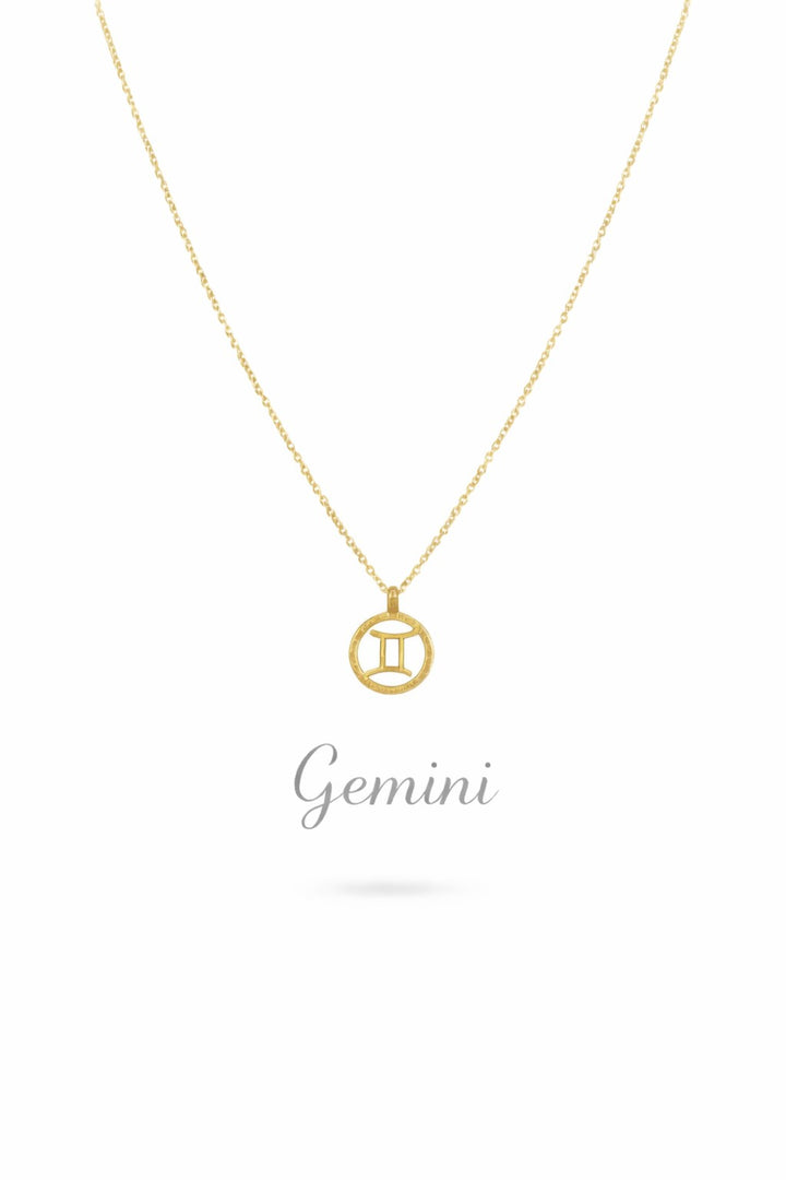 Necklace Zodiac - Gold Plated  إكسسوارات