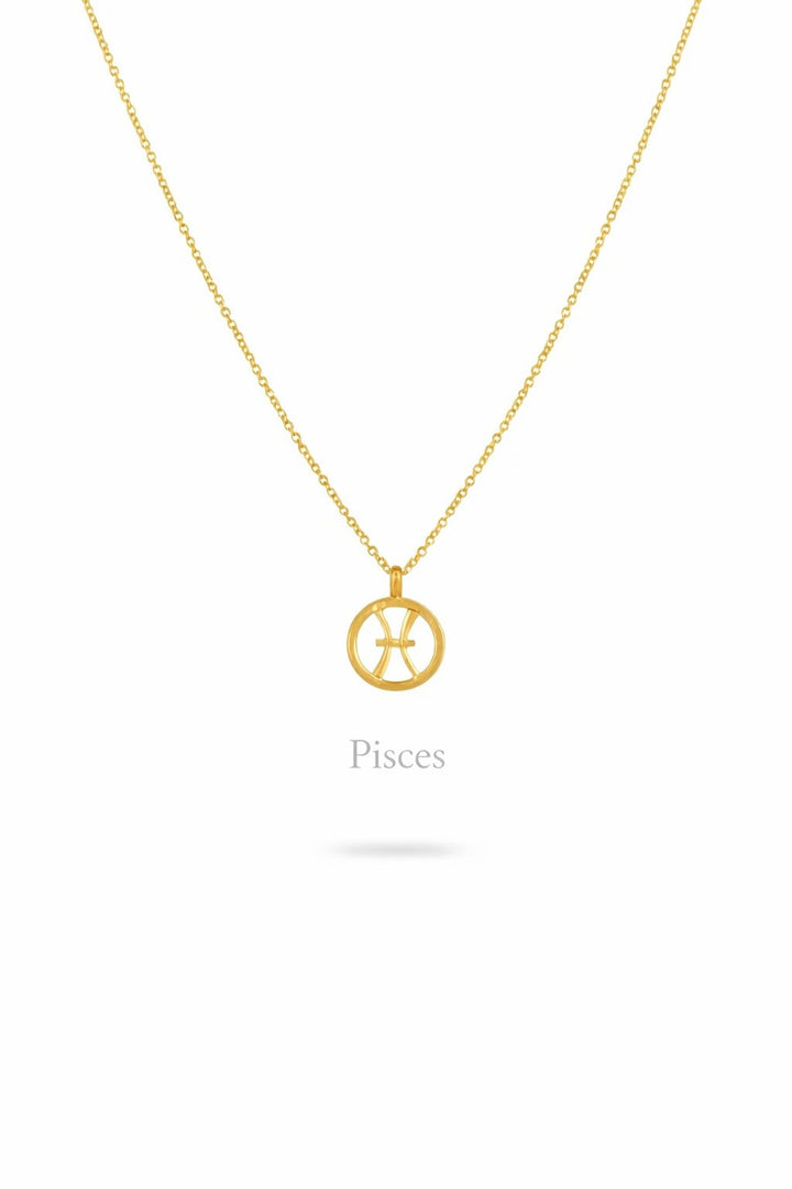 Necklace Zodiac - Gold Plated  إكسسوارات