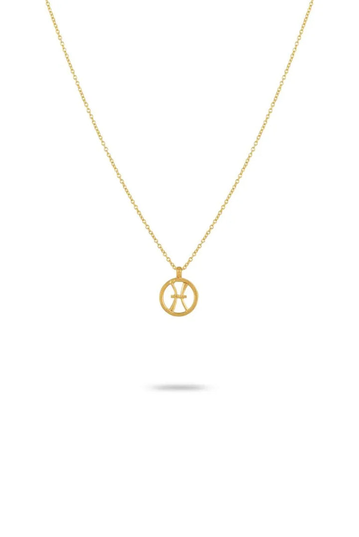 Necklace Zodiac - Gold Plated  إكسسوارات