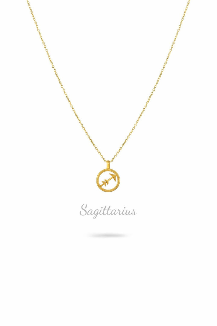 Necklace Zodiac - Gold Plated  إكسسوارات