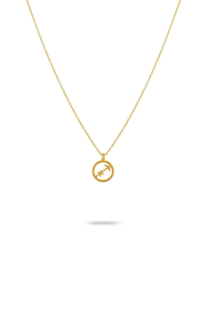 Necklace Zodiac - Gold Plated  إكسسوارات
