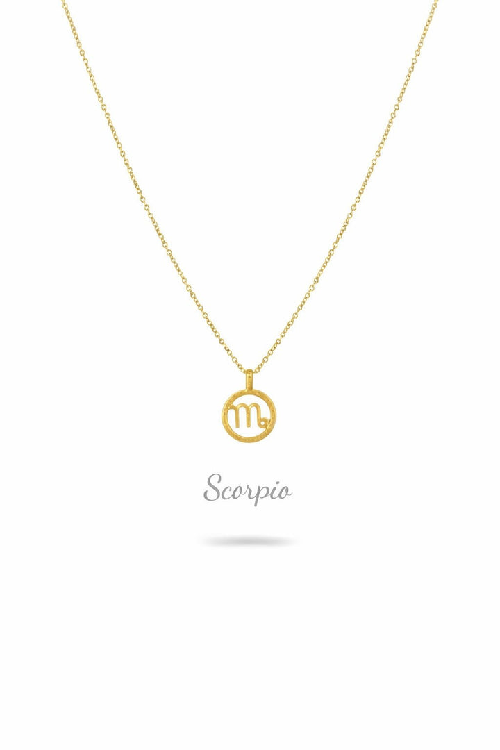 Necklace Zodiac - Gold Plated  إكسسوارات