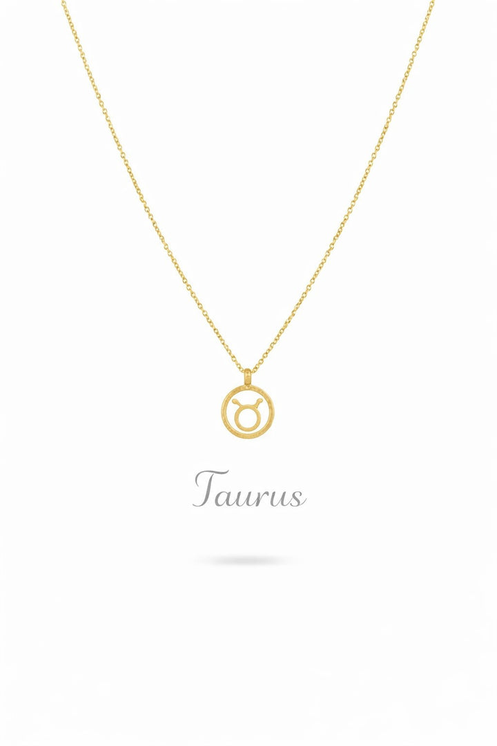 Necklace Zodiac - Gold Plated  إكسسوارات
