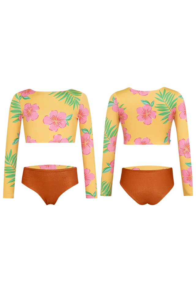 Bikini Sun - Hibiscus Amarillo - سباح