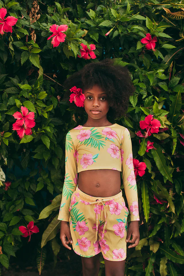 Bikini Sun - Hibiscus Amarillo - سباح