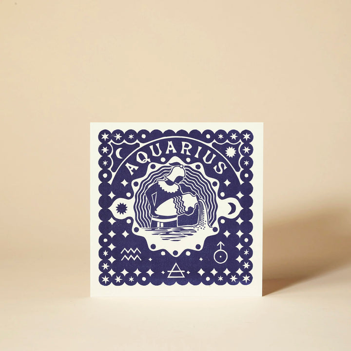 Zodiac Greeting Card - عود ثقاب