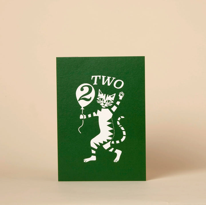 Happy Birthday Card by Number - عود ثقاب