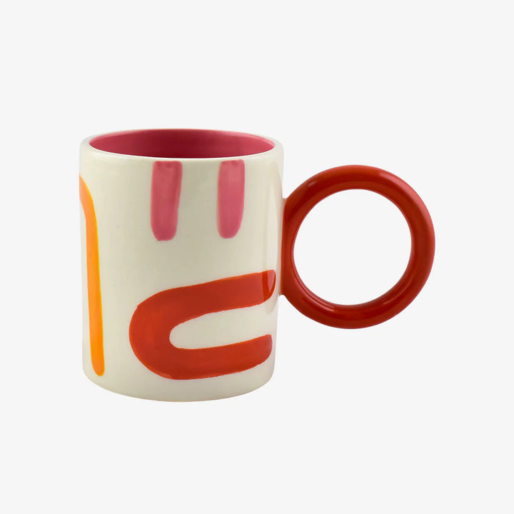 Mug Lima - Groovy Graphics  - صينية