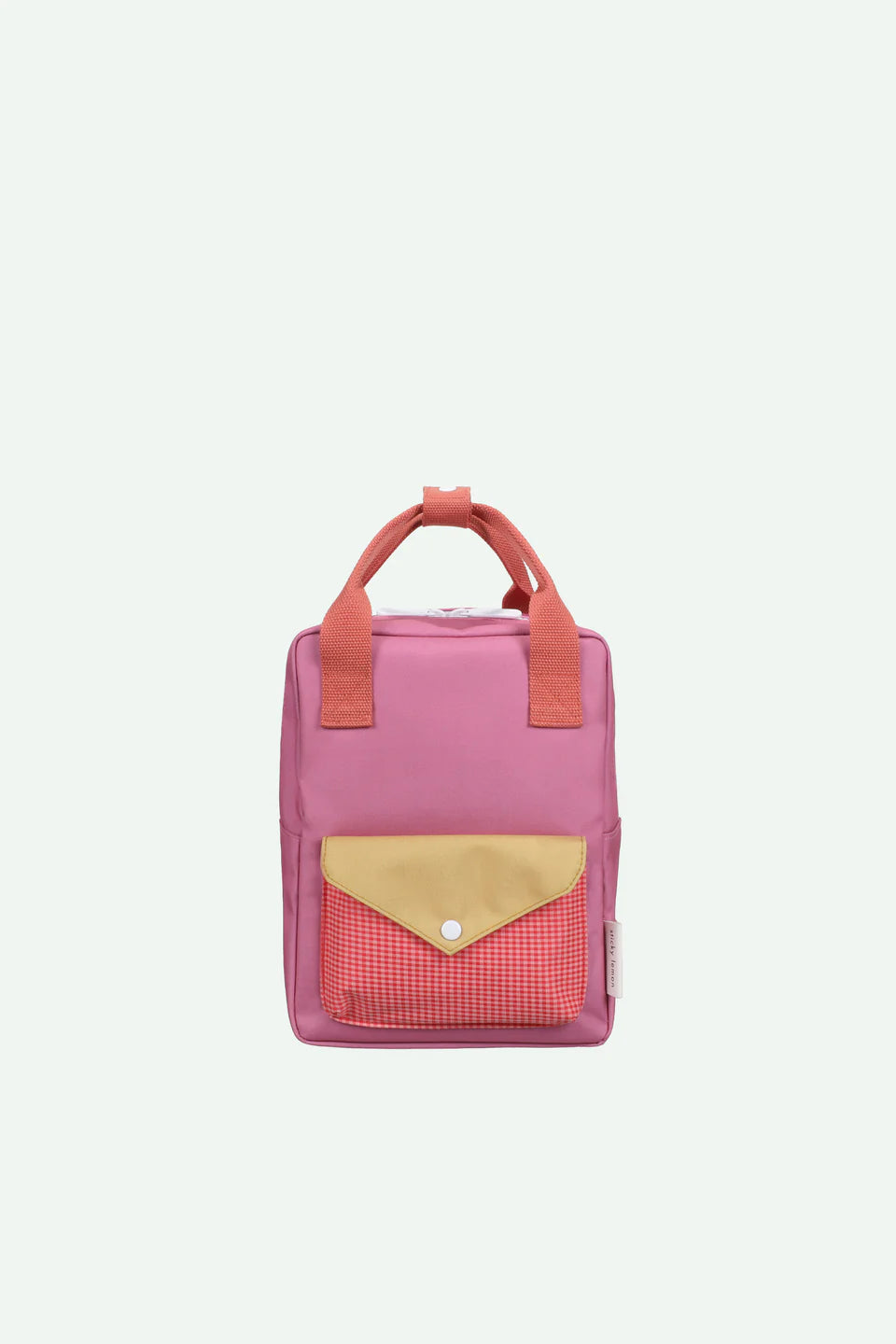 Sticky Lemon small kids backpack colorful school bag made from recycled materials