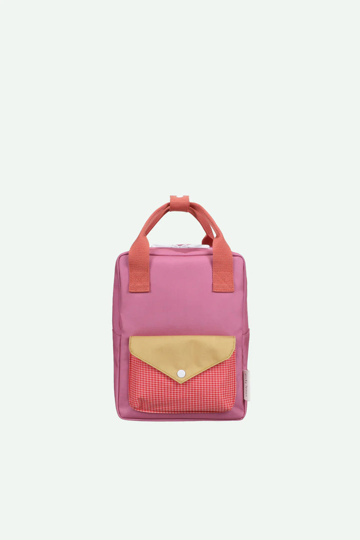 Sticky Lemon small kids backpack colorful school bag made from recycled materials