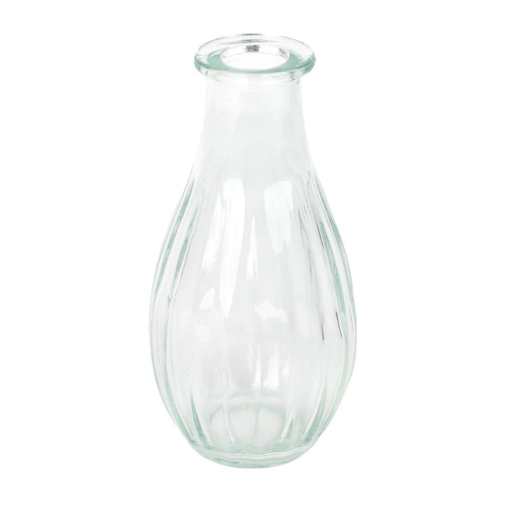 Glass Bud Vase Boho - 14cm - صينية