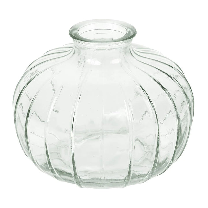 Glass Bud Vase Round - 8cm - صينية