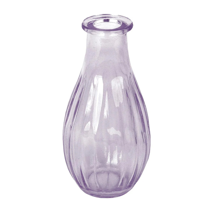Glass Bud Vase Boho - 14cm - صينية
