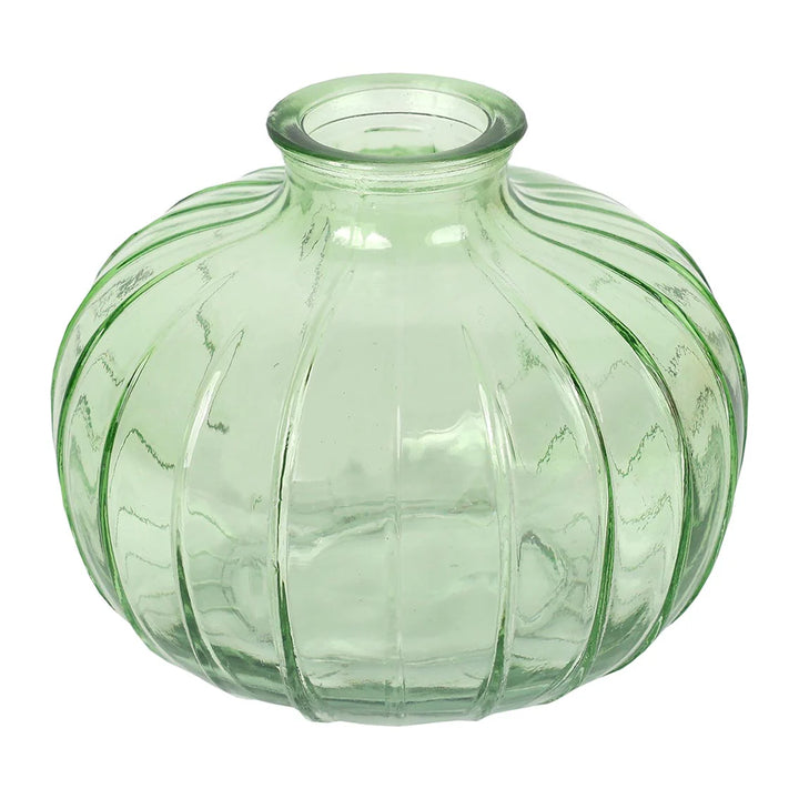 Glass Bud Vase Round - 8cm - صينية