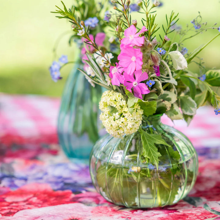 Glass Bud Vase Round - 8cm - صينية