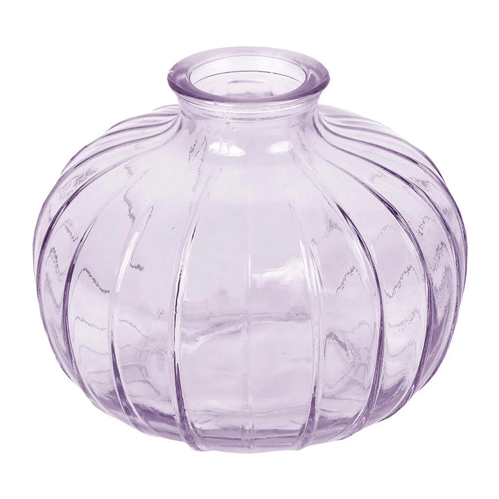 Glass Bud Vase Round - 8cm - صينية
