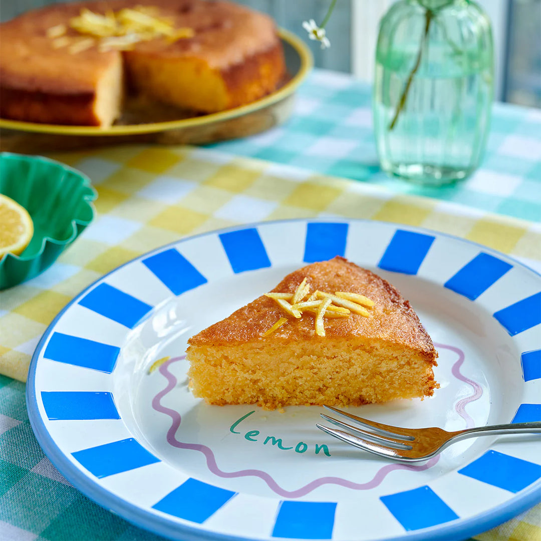 Enamel Plate 25cm - Bon Appétit  - صينية