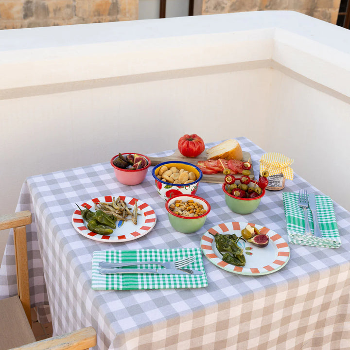 Enamel Plate 20cm - Bon Appétit  - صينية