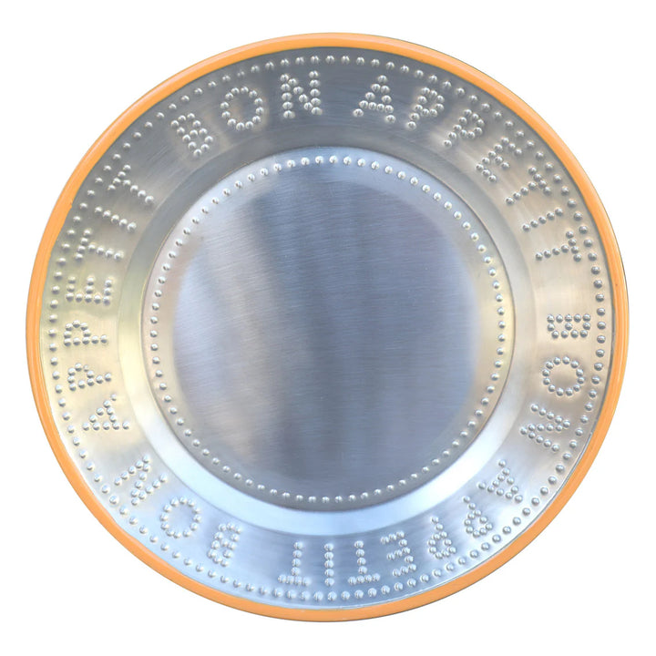 Stainless Steel Picnic Plate 25cm - Bon Appétit  - صينية