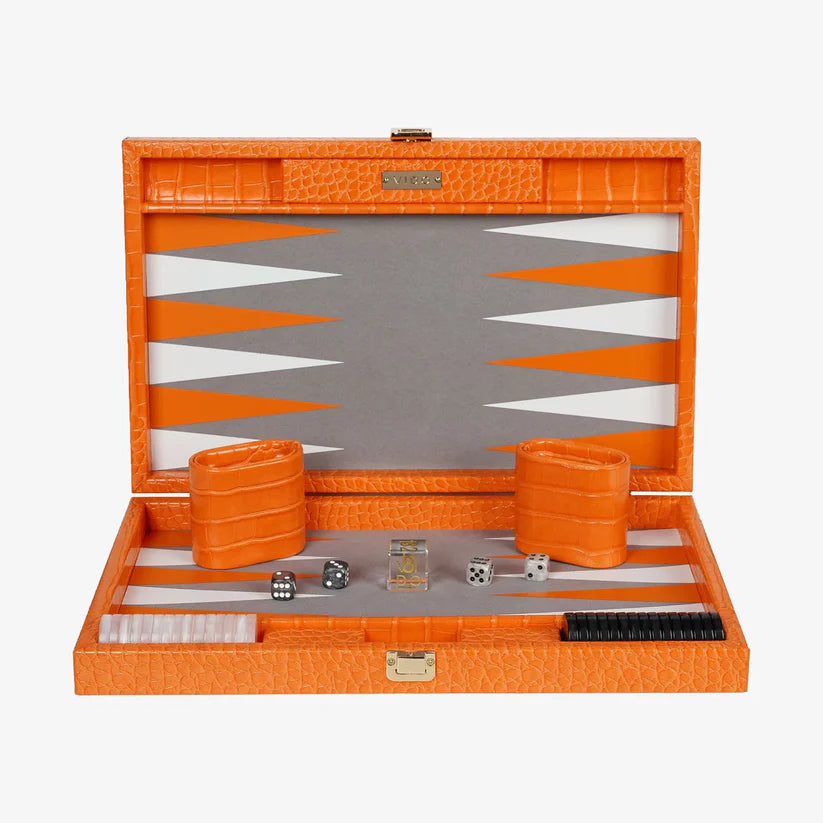 Backgammon Galuchat Jade - ألعاب الطاولة