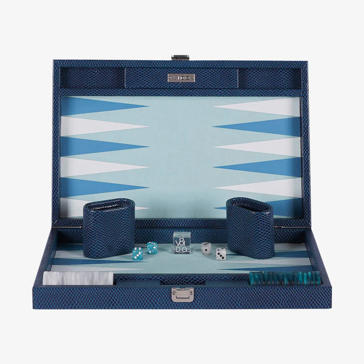 Backgammon Galuchat Jade - ألعاب الطاولة