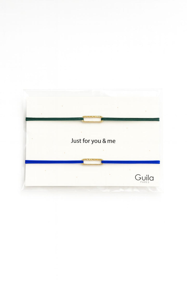 Bracelets You & Me -  Oval Embossed - إكسسوارات