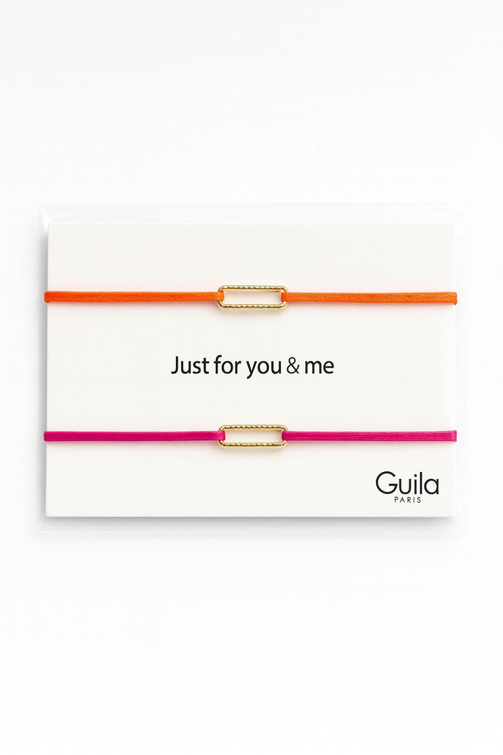 Bracelets You & Me -  Oval Embossed - إكسسوارات