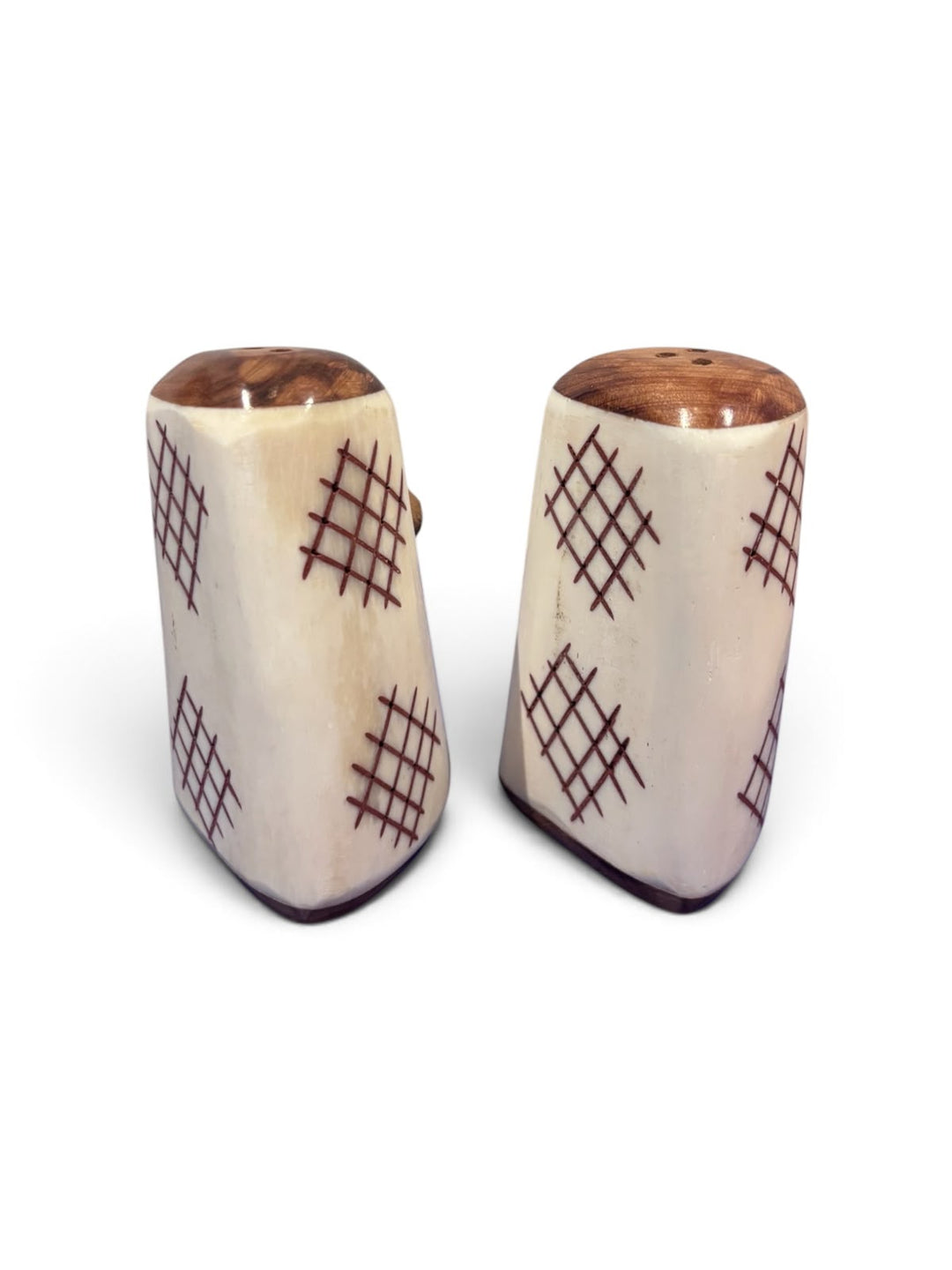 Horn Salt and Pepper Shakers