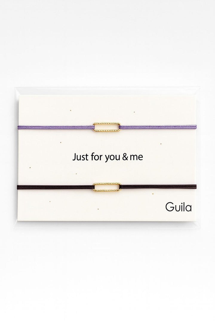 Bracelets You & Me -  Oval Embossed - إكسسوارات