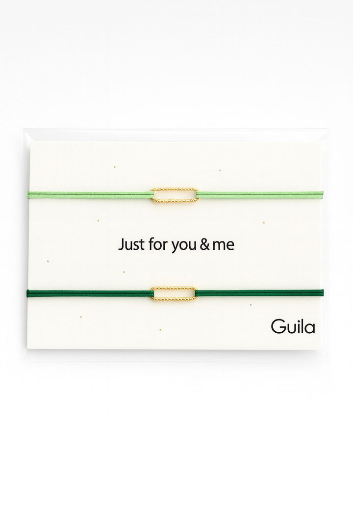 Bracelets You & Me -  Oval Embossed - إكسسوارات