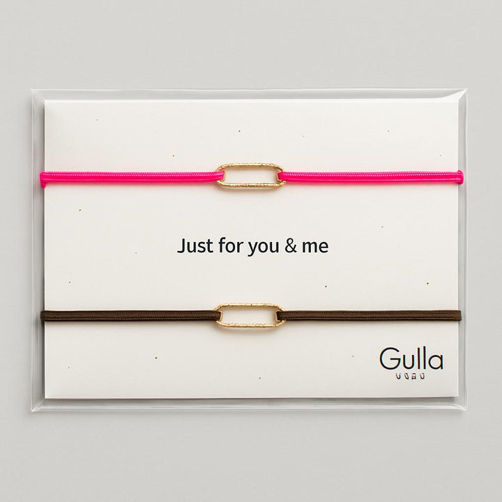 Bracelets You & Me -  Oval Embossed - إكسسوارات