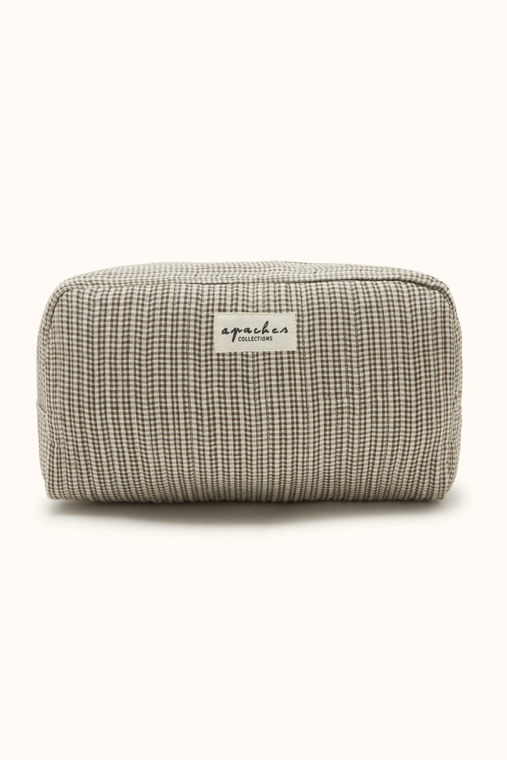 Cosmetic Bag Gaya - Khadi Kaki - مريلة