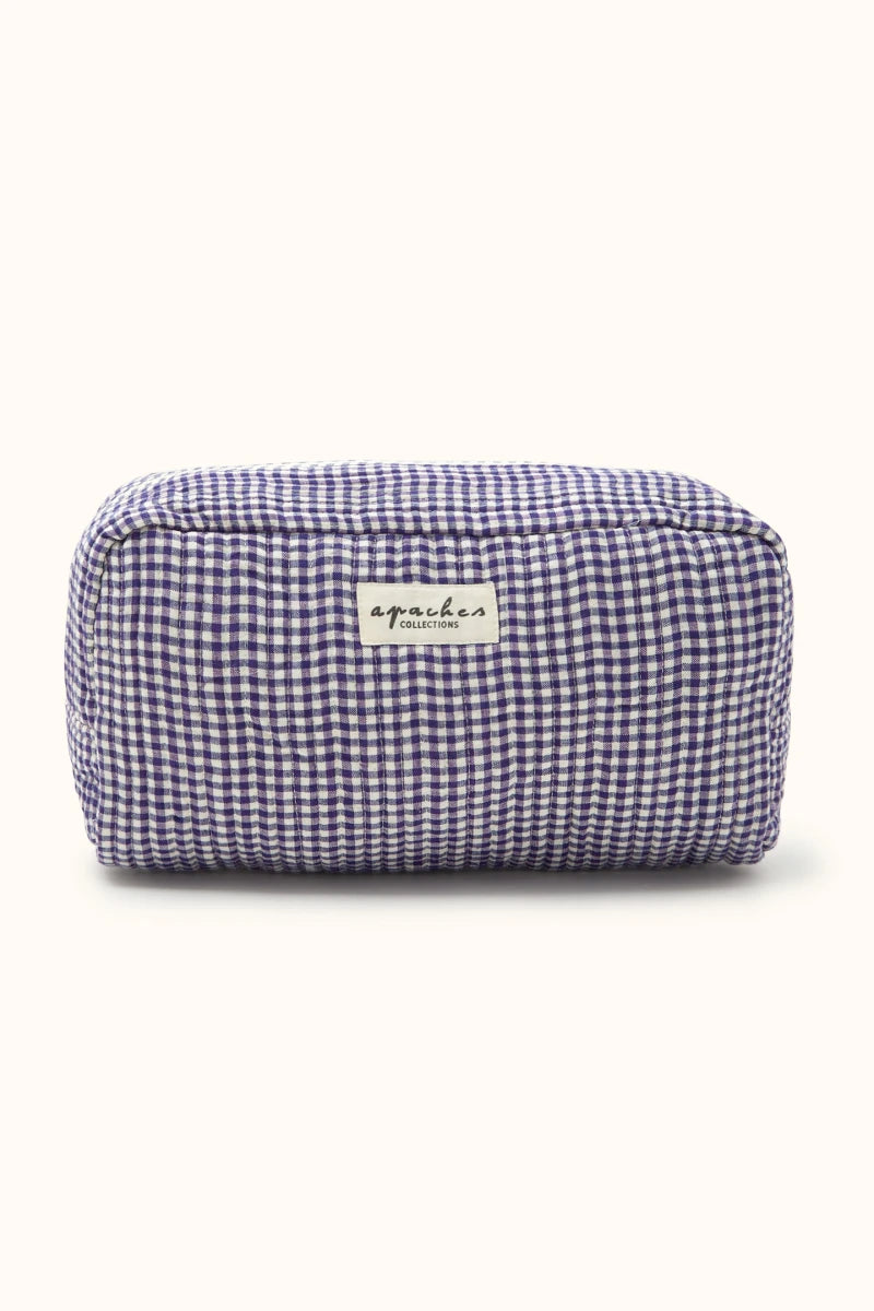 Cosmetic Bag Gaya - Khadi Violet - مريلة