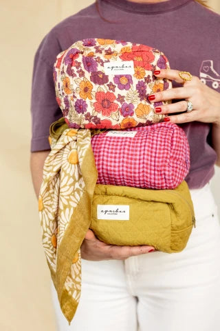 Cosmetic Bag - Khadi Fuchsia - مريلة