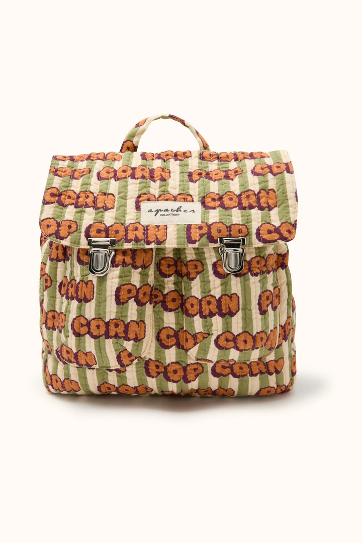 Backpack Suji - Pop Corn Olive - حقيبة ظهر