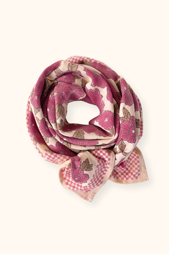 Scarf - Bloom Macadamia - وشاح