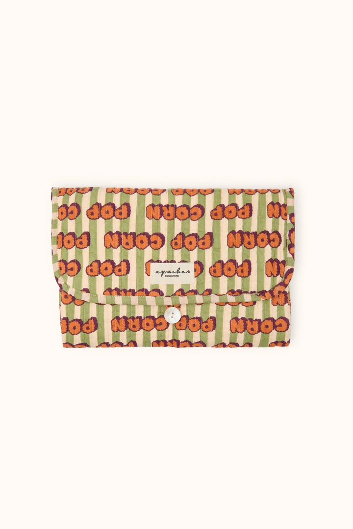 Changing Mat Shilpan - Pop Corn Olive - مريلة