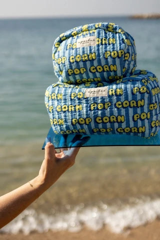 Cosmetic Bag - Pop Corn Ocean - مريلة