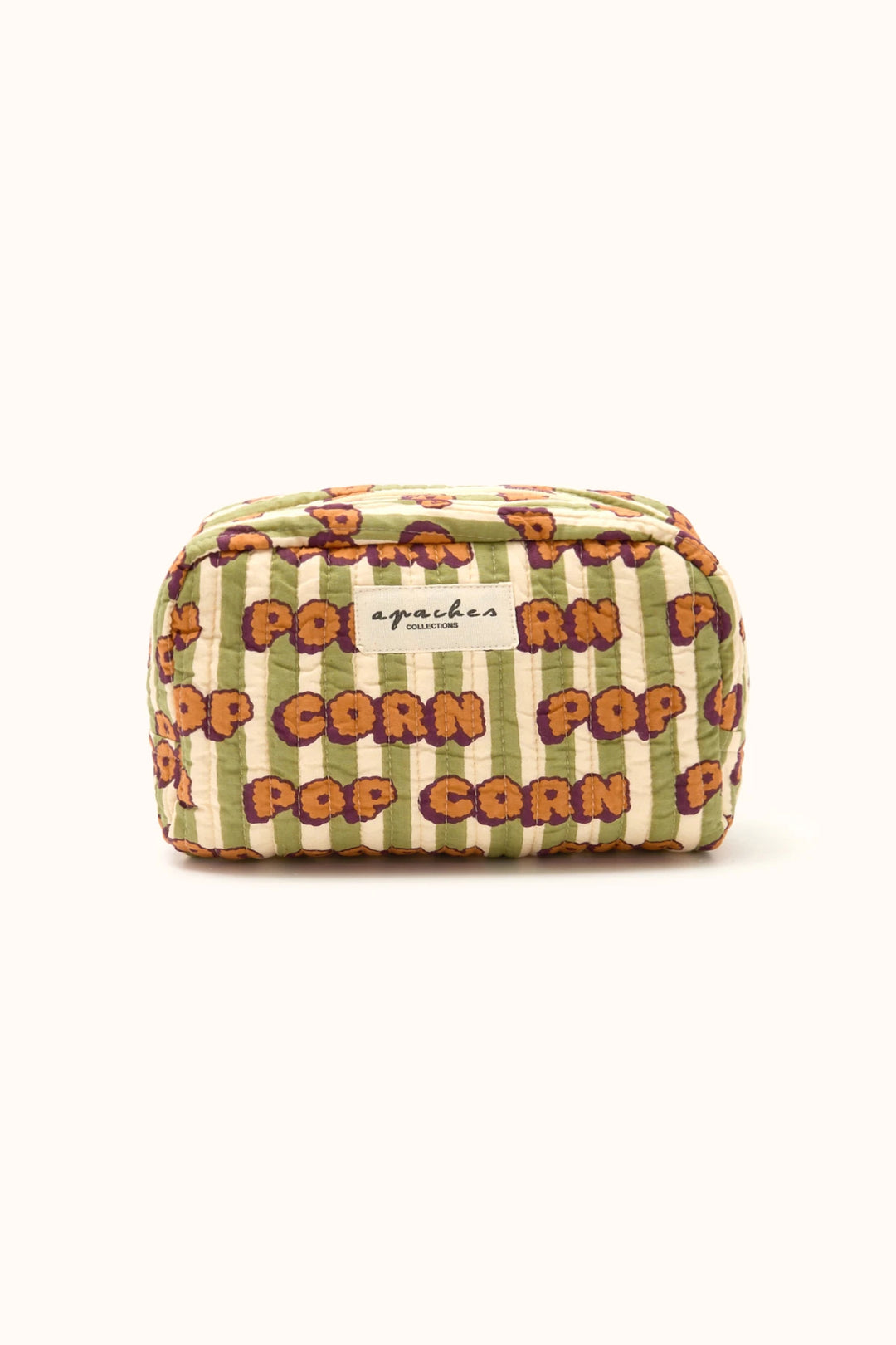 Cosmetic Bag Gayane - Pop Corn Olive - مريلة