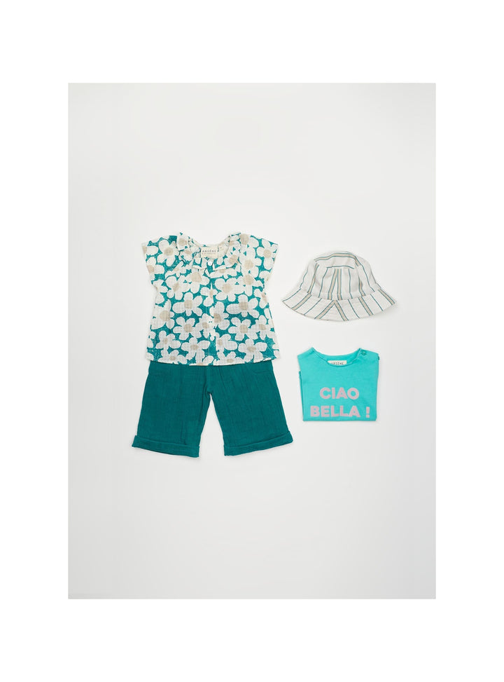 Blouse Baby Girl Faina Green - فستان