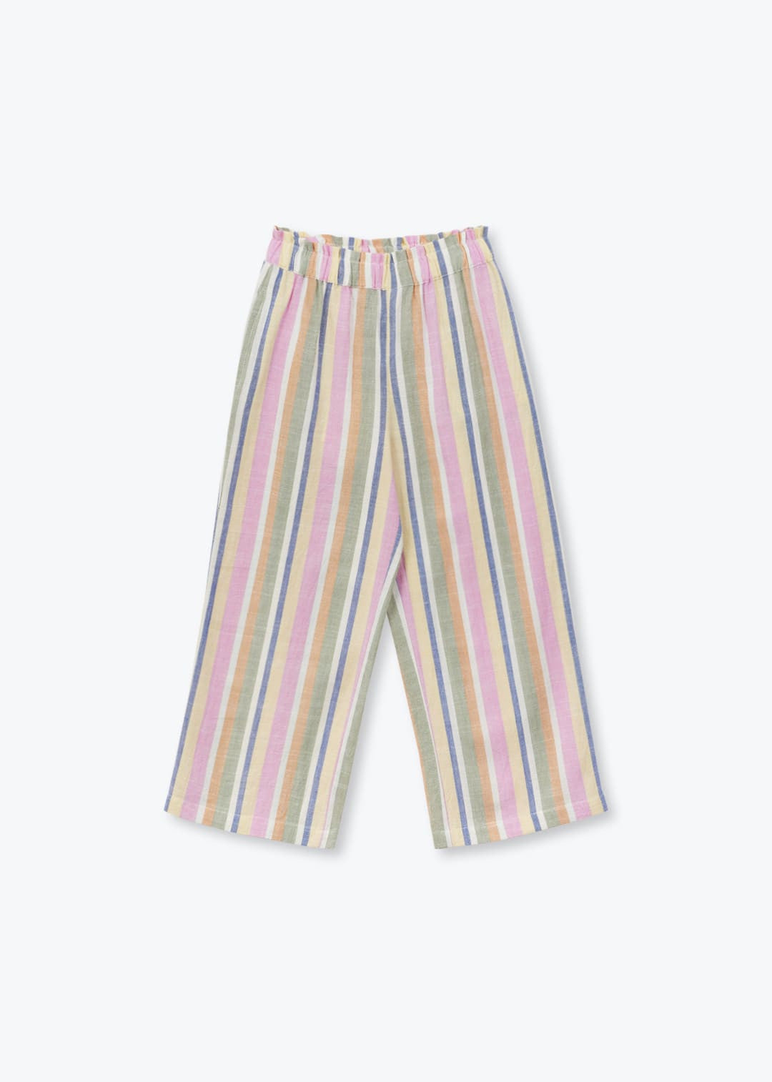 girls bayadere striped cotton trousers